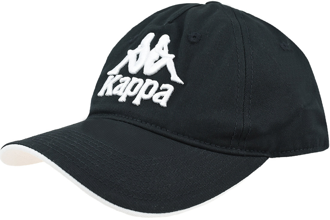 Kappa, Czapka z daszkiem Vendo Cap, 707391-19-4006, Unisex, Czarna