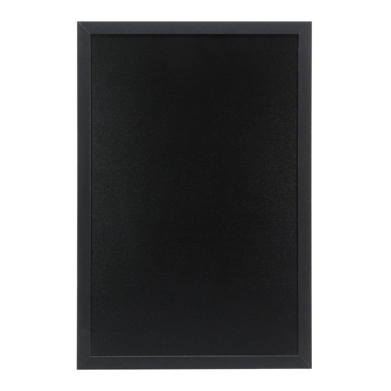 Tablica kredowa w czarnej ramie 80x60x1cm