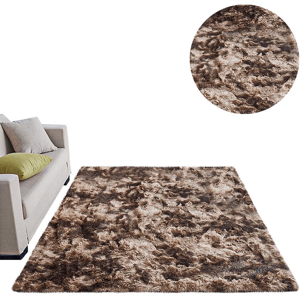 Dywan Ombre Shaggy Strado 200x250 OmbreCoffee (Brązowy)