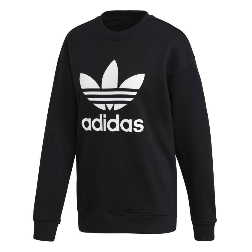 Bluza damska Adidas Originals Trefoil czarna - FM3272 - 34