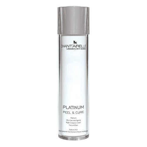 PLATINUM PEEL & CURE Platynowy krem-kompres na noc, 50ml, CHANTARELLE Platinum Ultra Cure Anti-Ageing Night Compress-Cream Face and Eyes
