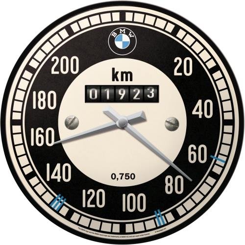 Nostalgic-Art 51080 Zegar na ścianę BMW tachometr, 31 cm 51080