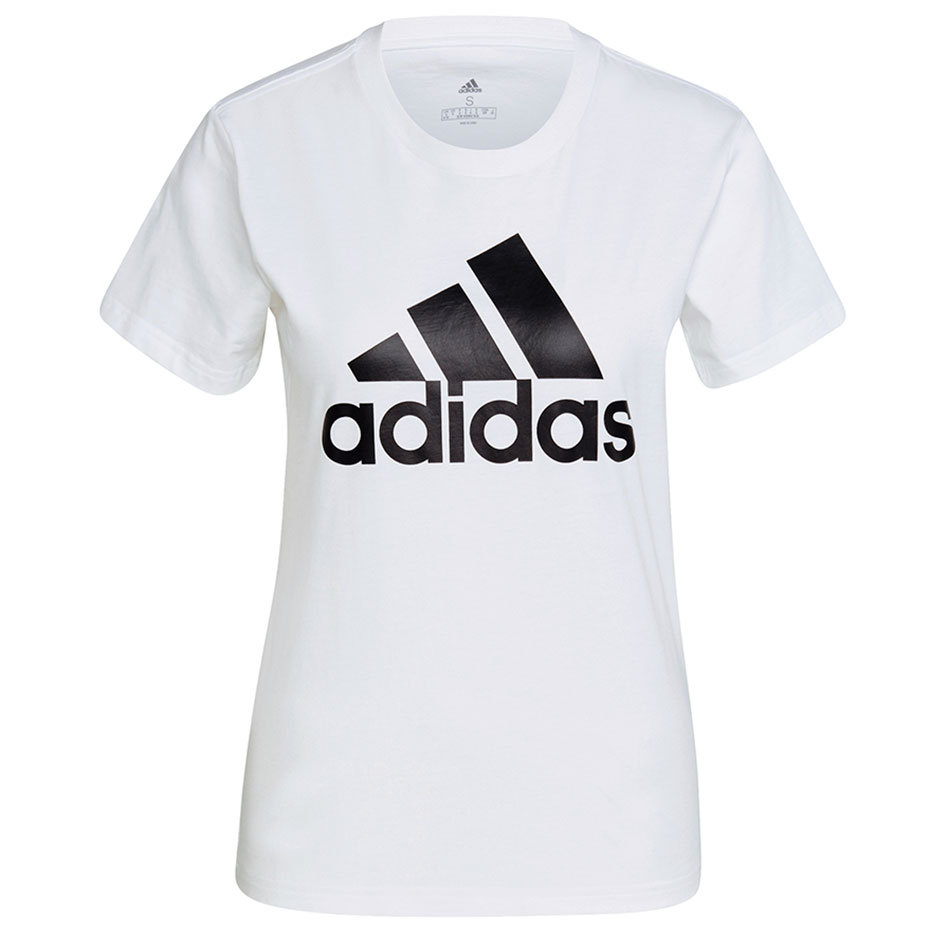 Adidas, Koszulka damska, Essentials Regular T-Shirt biała GL0649, XL