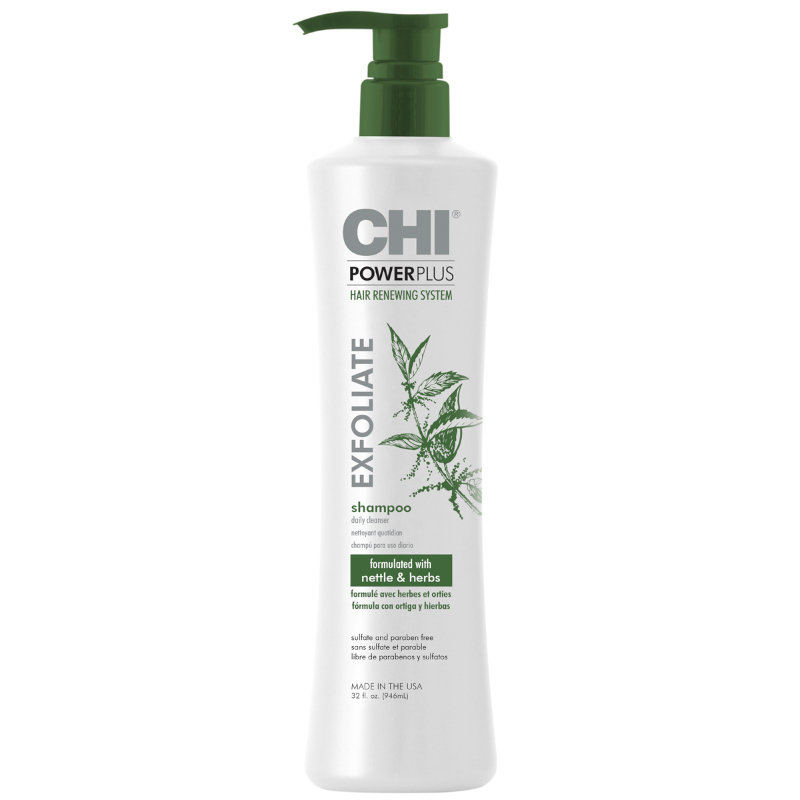 CHI Power Plus Exfoliate Szampon oczyszczający i detoksykujący do włosów i skóry głowy 946 ml