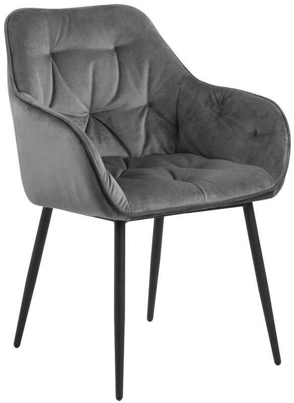 D2.Design Krzesło Brooke VIC Dark Grey 183992
