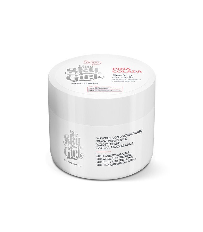 Be The Sky Girl Be The Sky Girl Pina Colada Cukrowy peeling do ciała 220 g