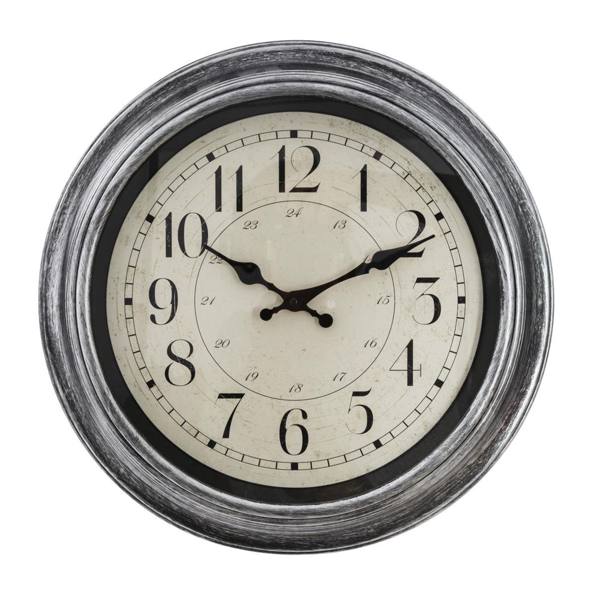 Zegar ścienny Nelson Silver 40 cm