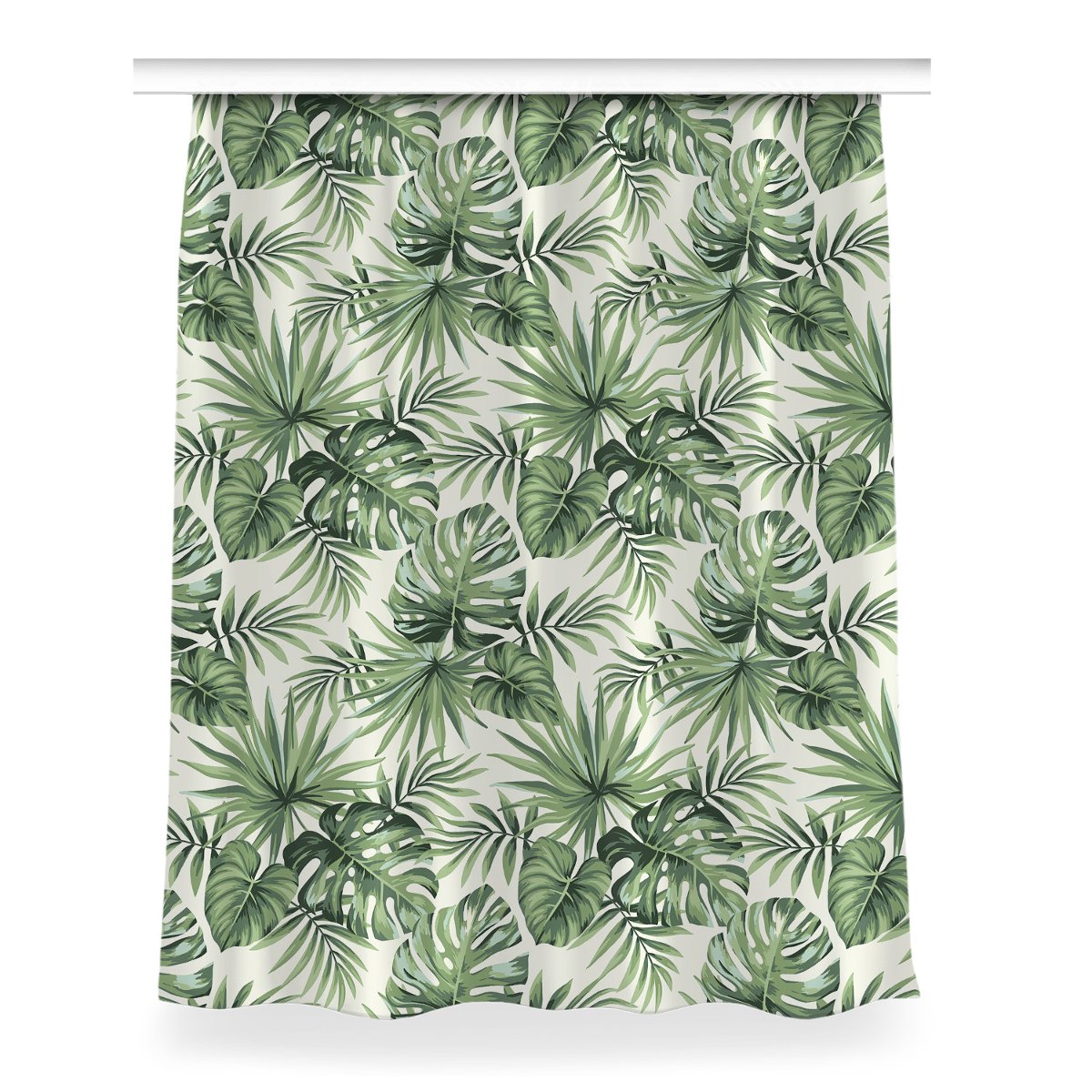 Zasłona z grafiką kolory Tropikalny wzór 150x200, Fabricsy