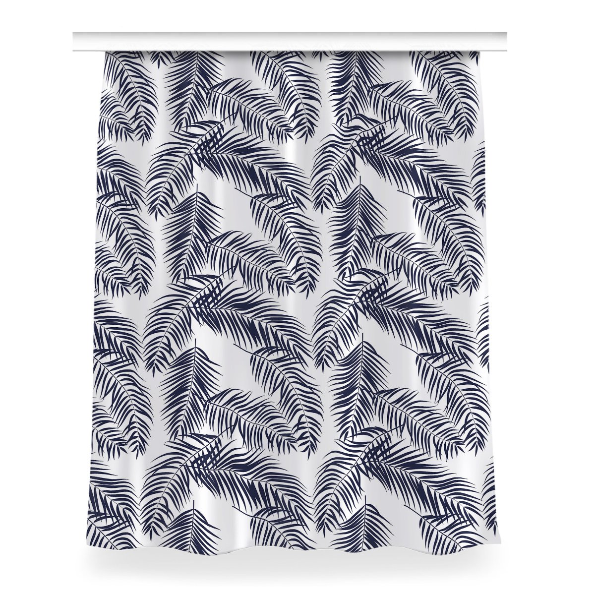 Zasłona z grafiką kolory Tropikalna Palma 150x200, Fabricsy