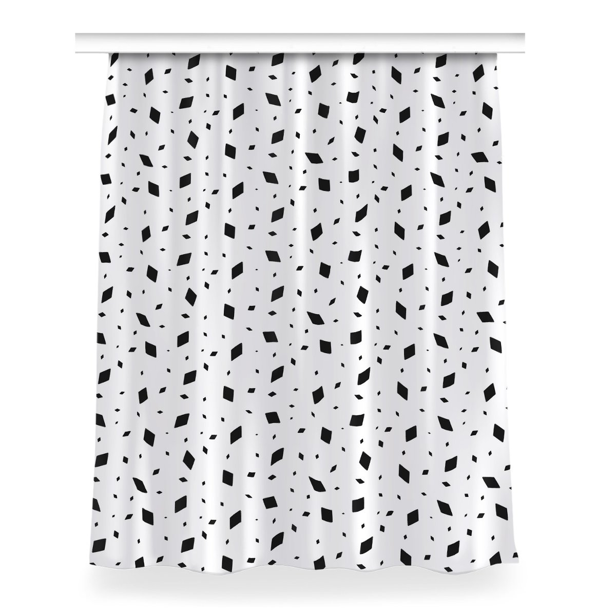 Zasłona przelotki Geometryczne motywy wzór 150x200, Fabricsy