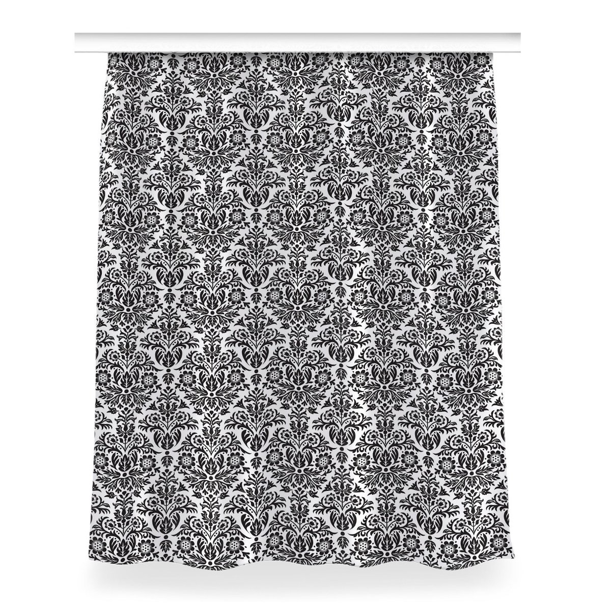 Zasłona z nadrukiem gotowa Kwiatowy wzór 150x200, Fabricsy