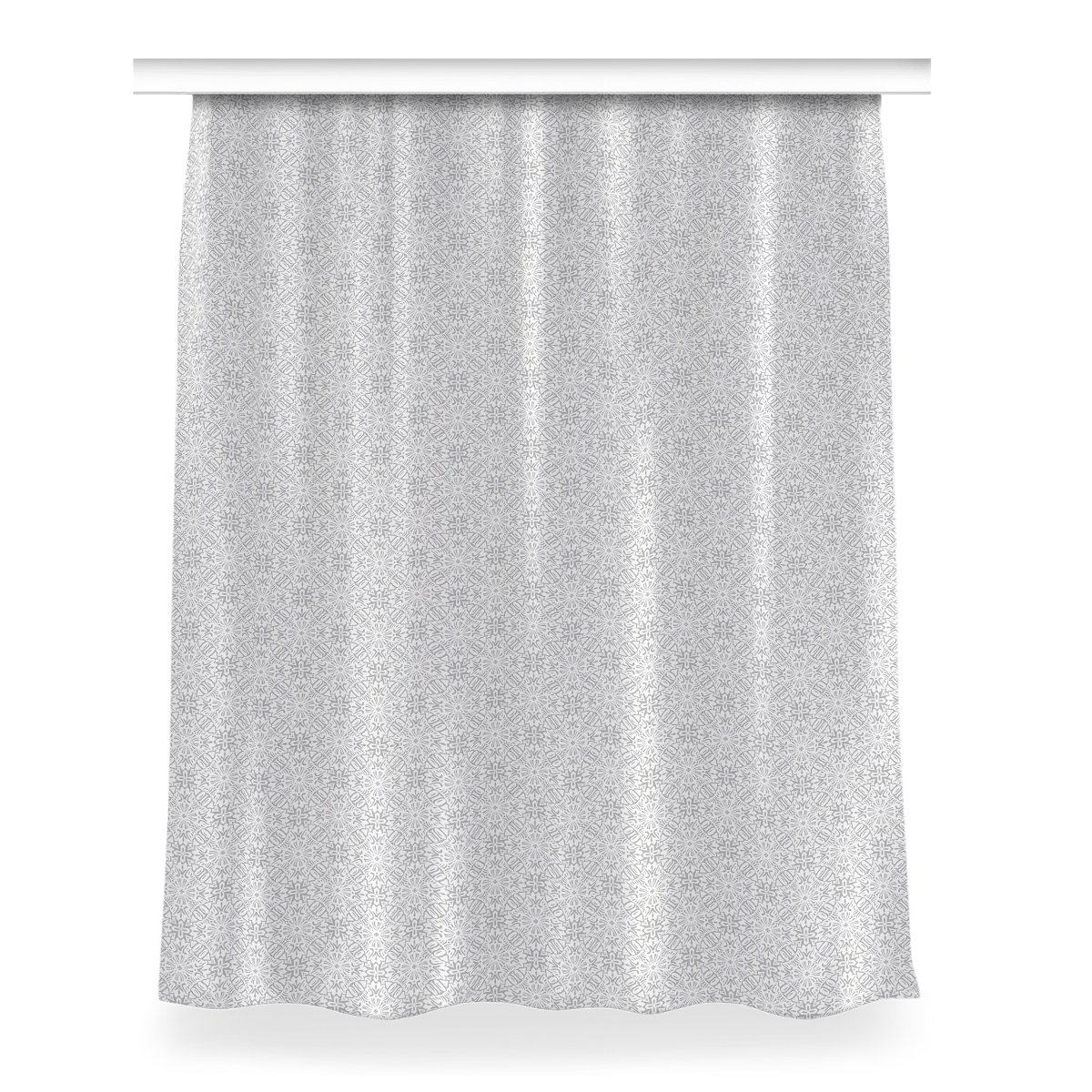 Zasłona wzór Kwiatowy ornament do salonu 150x200, Fabricsy