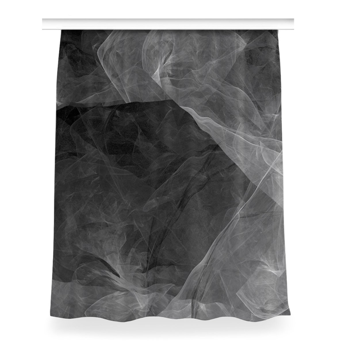 Zasłona do sypialni 150x200 Abstrakcja grafitowa, Fabricsy