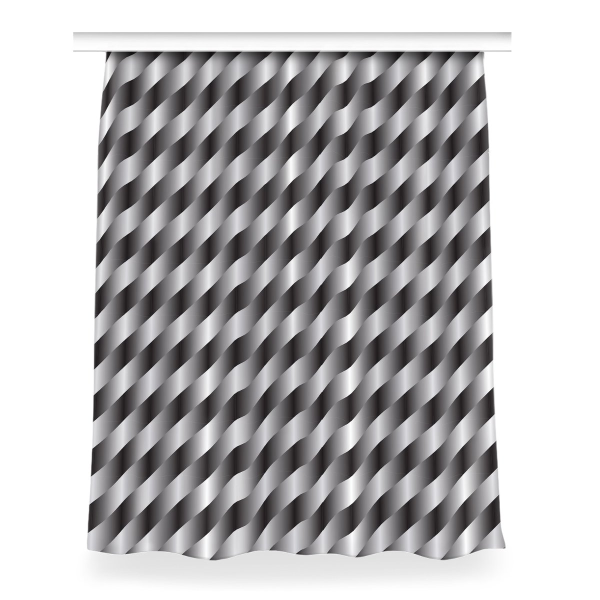 Zasłona z grafiką gotowa 150x200 Metaliczny kosz, Fabricsy