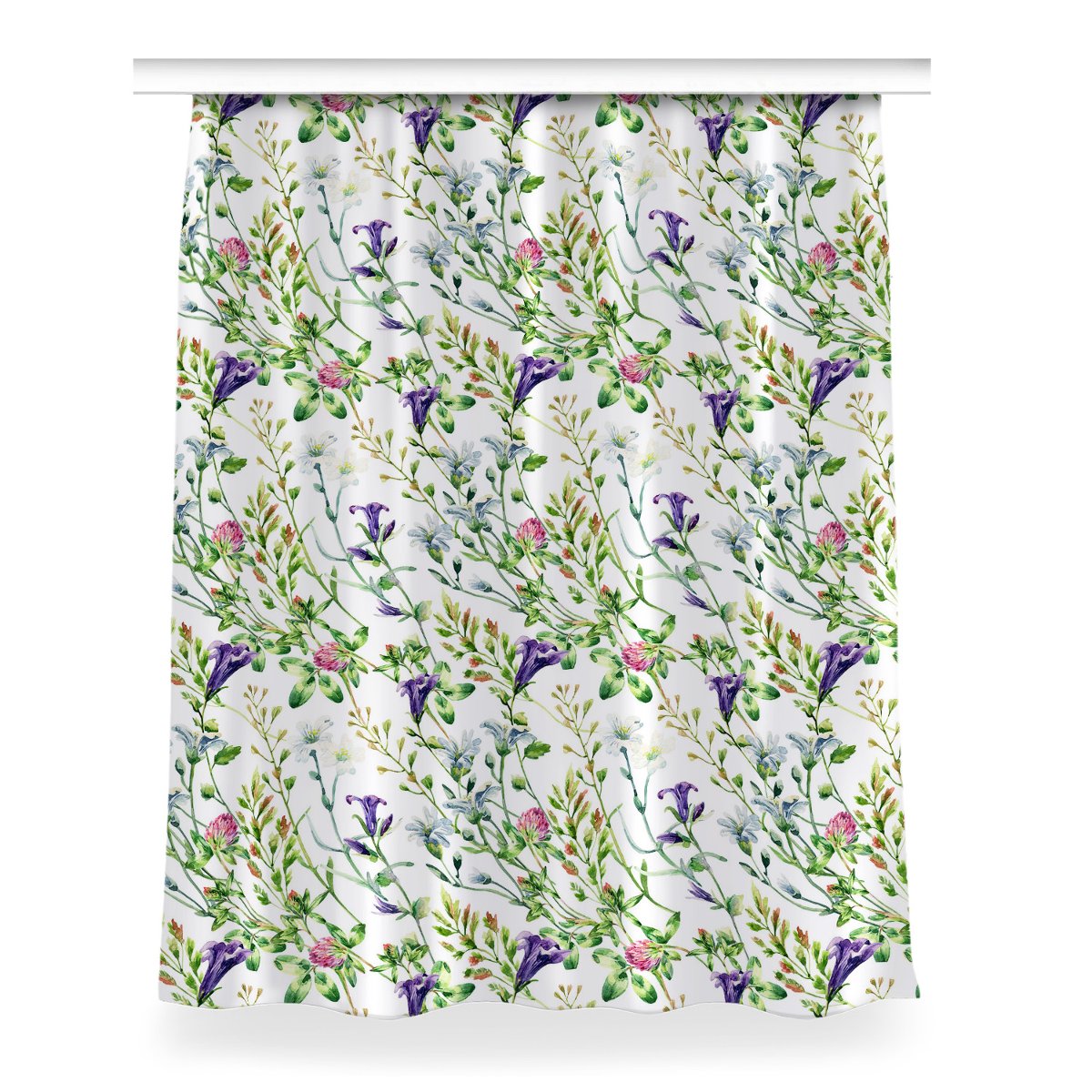 Zasłona do salonu do pokoju 150x200 Polne kwiaty, Fabricsy