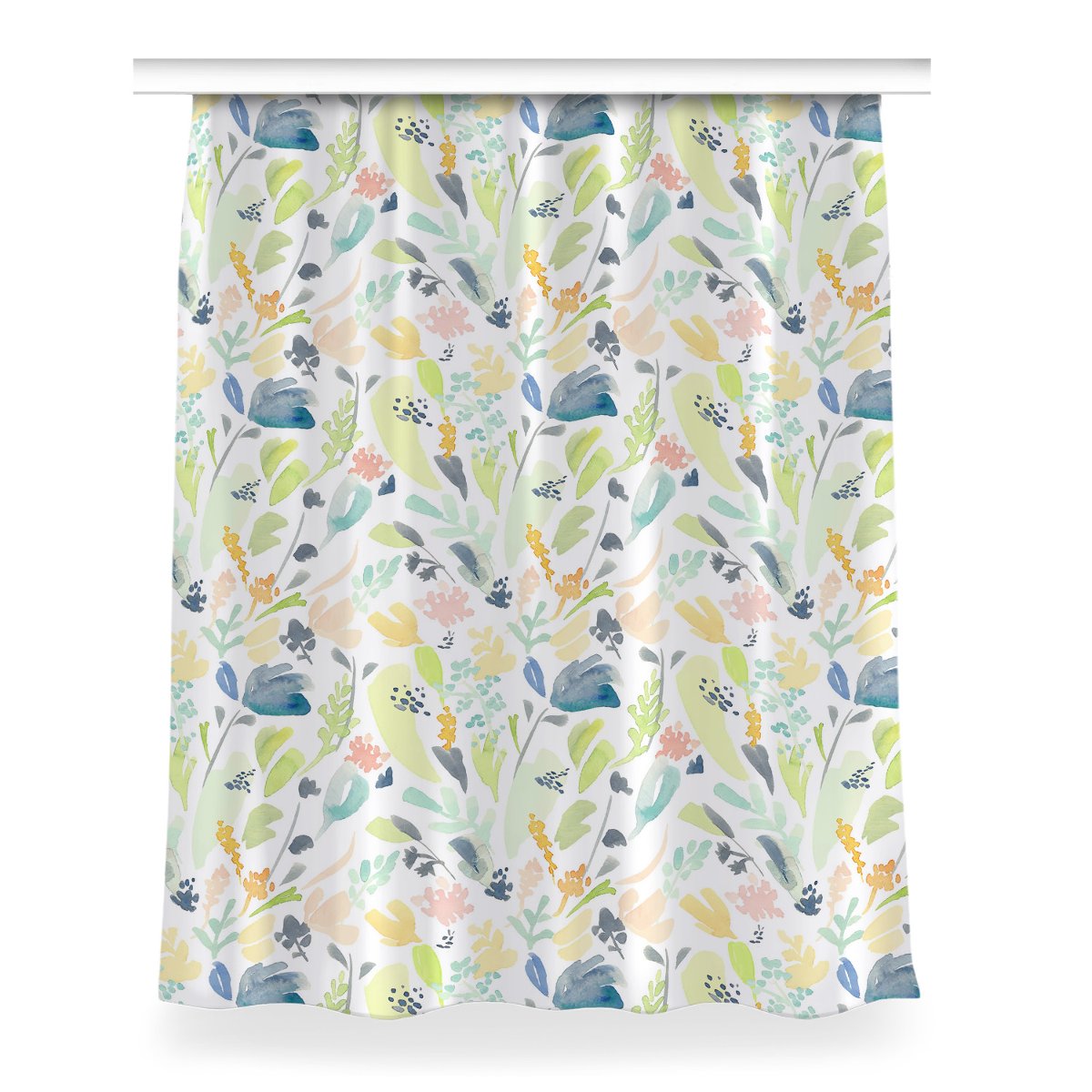 Zasłona na taśmę wzór do sypialni 150x200 Kwiaty, Fabricsy