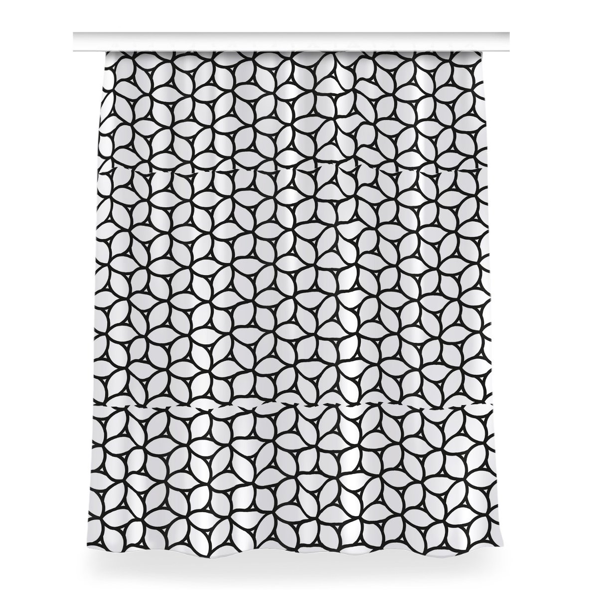 Zasłona do salonu 150x200 cm Kształty geometryczne, Fabricsy
