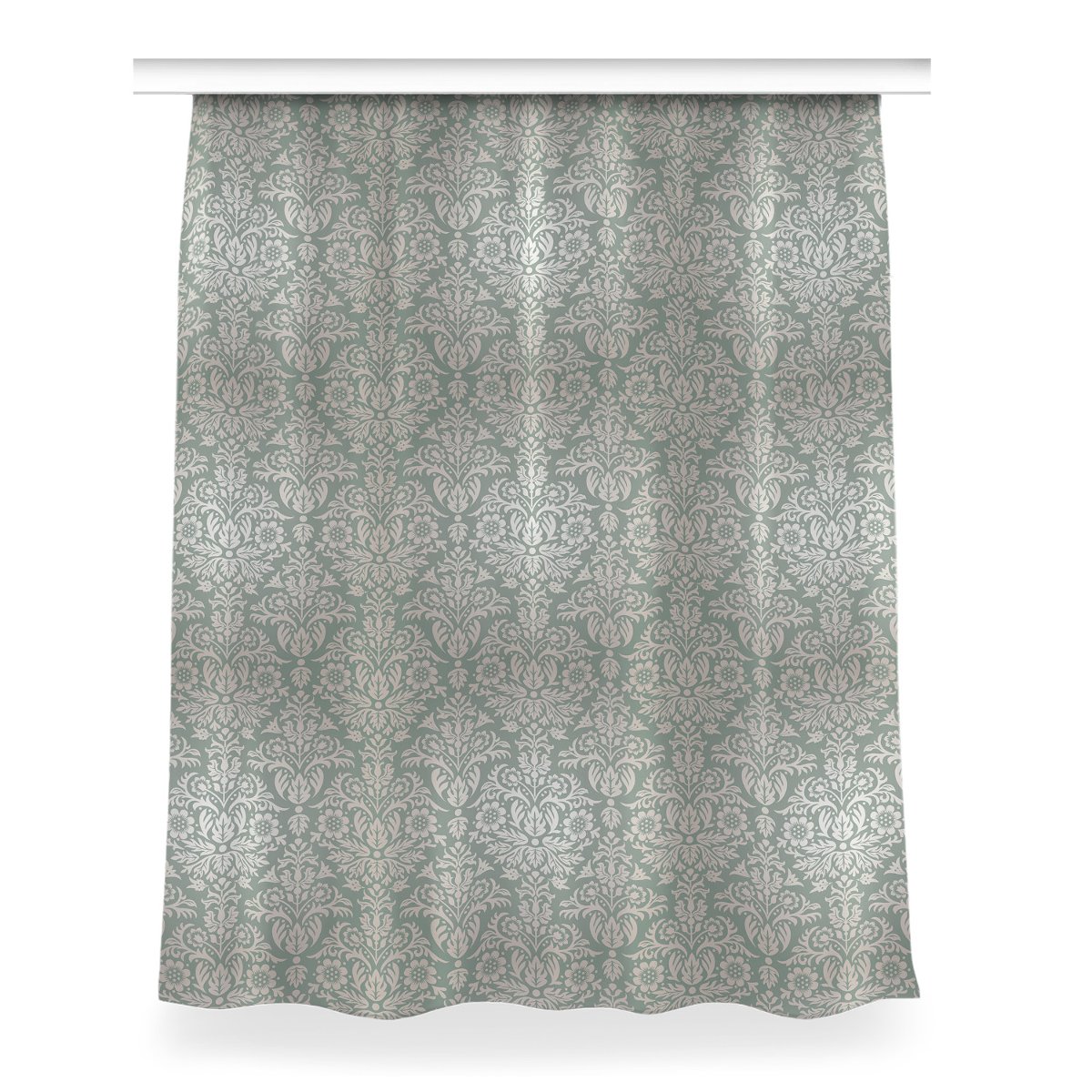 Zasłona z grafiką kolory 150x200 cm Kwiatowy wzór, Fabricsy