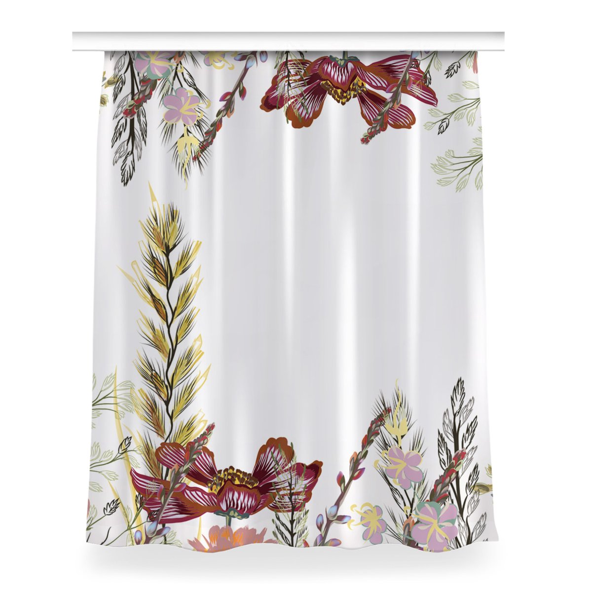Zasłona do salonu do sypialni 150x200 Kwiaty polne, Fabricsy