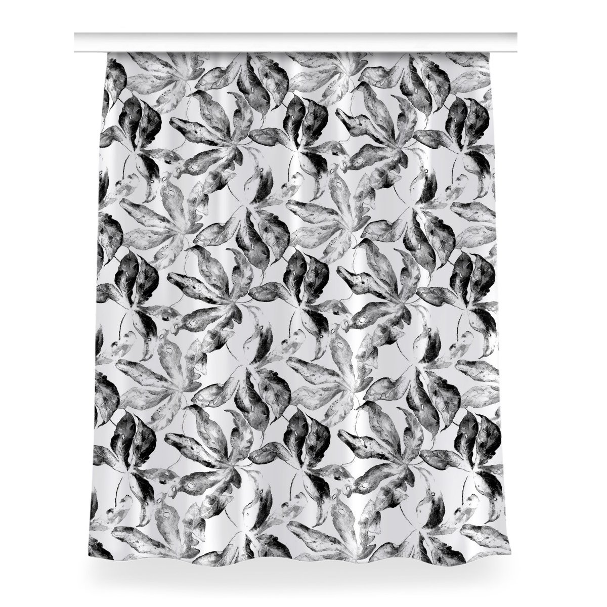 Zasłona gotowa do pokoju 150x200 Malowane liście, Fabricsy