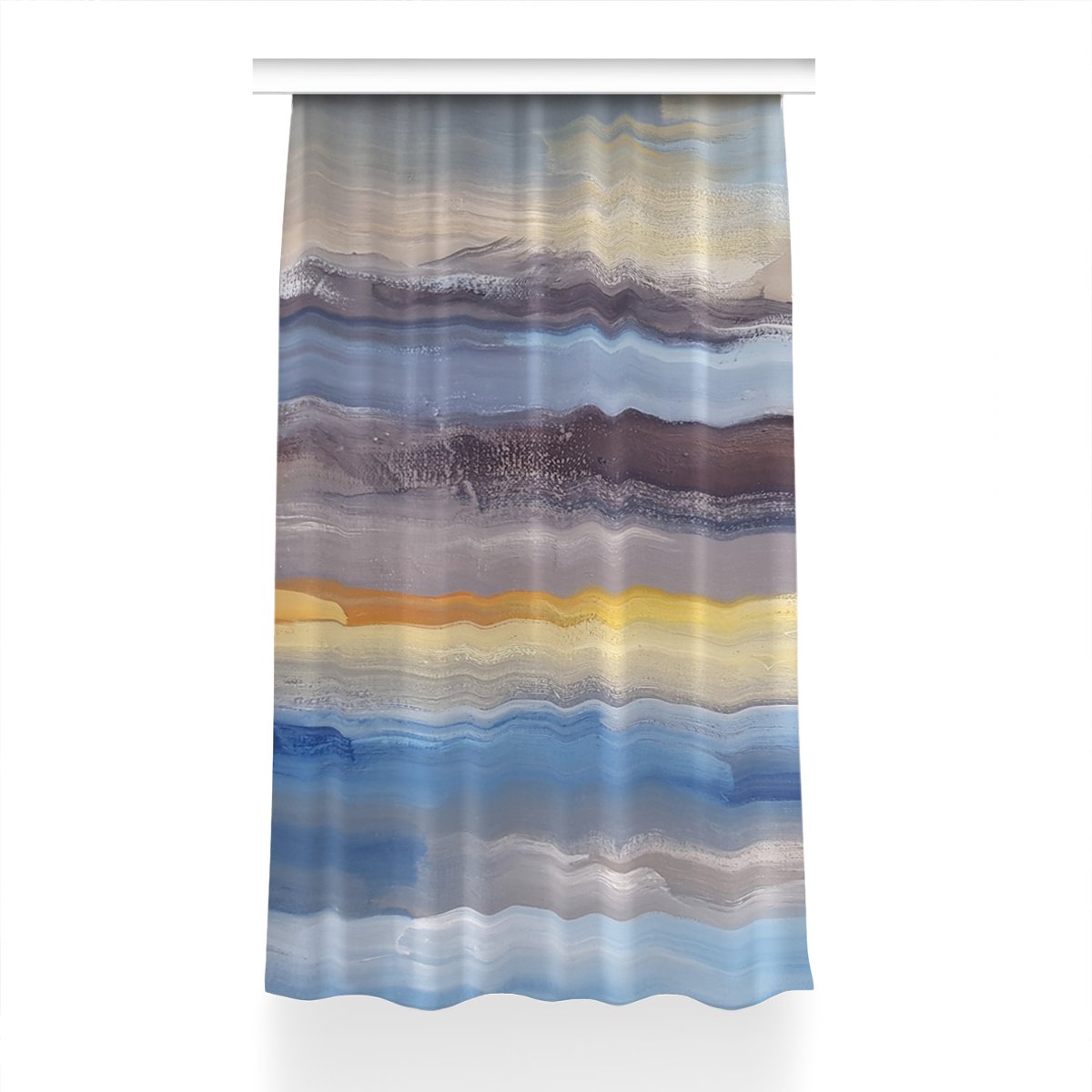 Zasłona z grafiką gotowa Malowane niebo 150x230 cm, Fabricsy