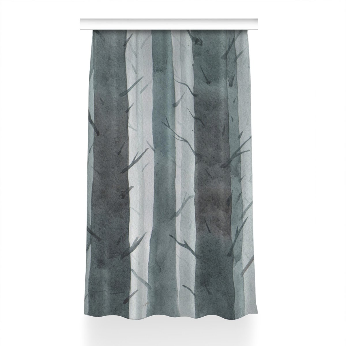 Zasłona do pokoju Wzór paski 3D do salonu 150x230, Fabricsy