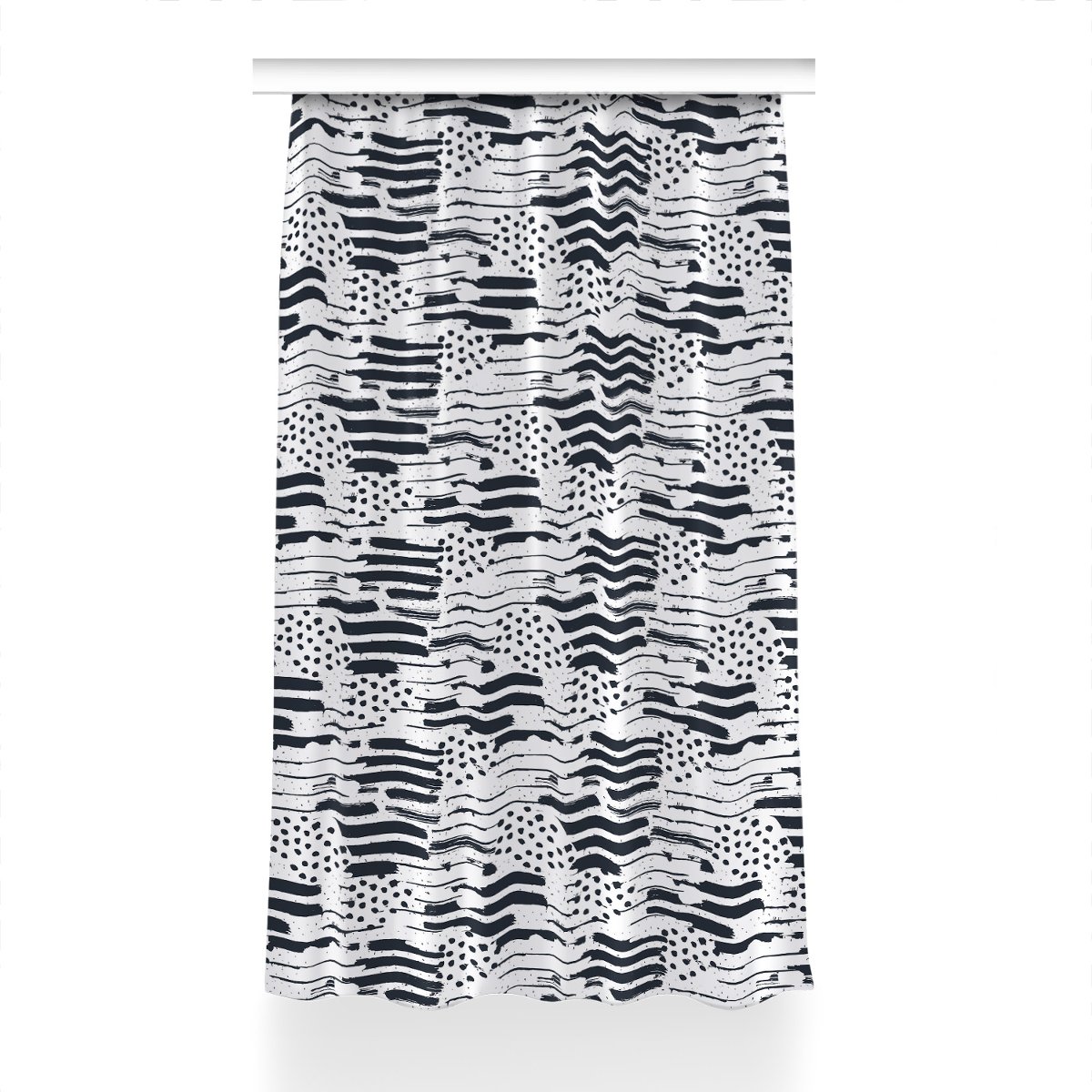 Zasłona przelotki Malarstwo abstrakcyjne 150x230, Fabricsy