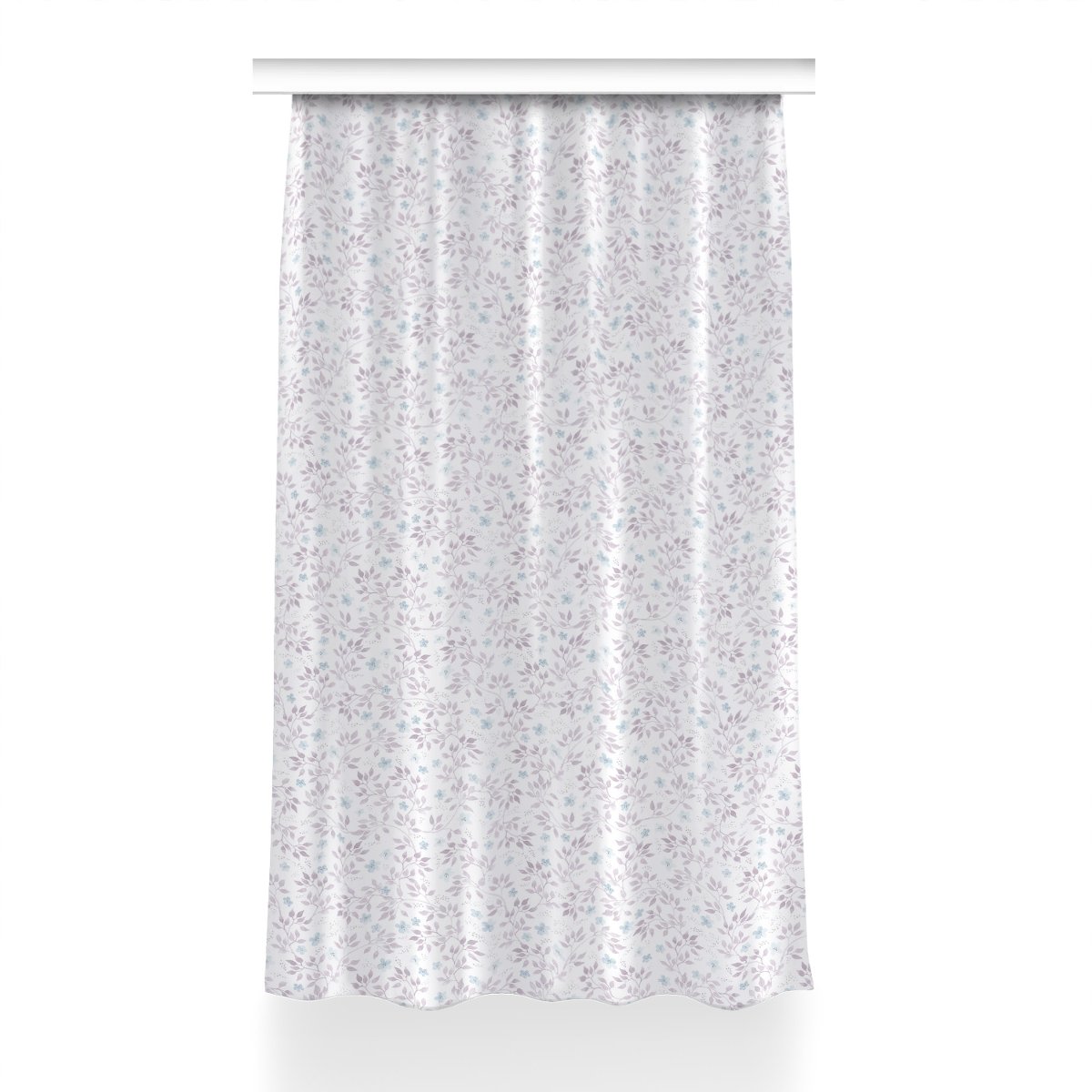 Zasłona gotowa Gałązki z liśćmi do salonu 150x230, Fabricsy