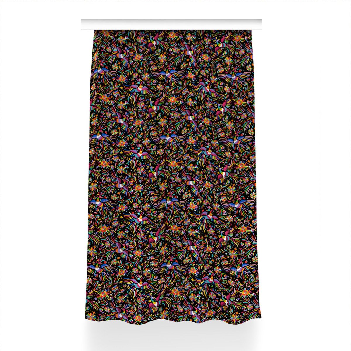 Zasłona z grafiką kolory Meksykańskie styl 150x230, Fabricsy