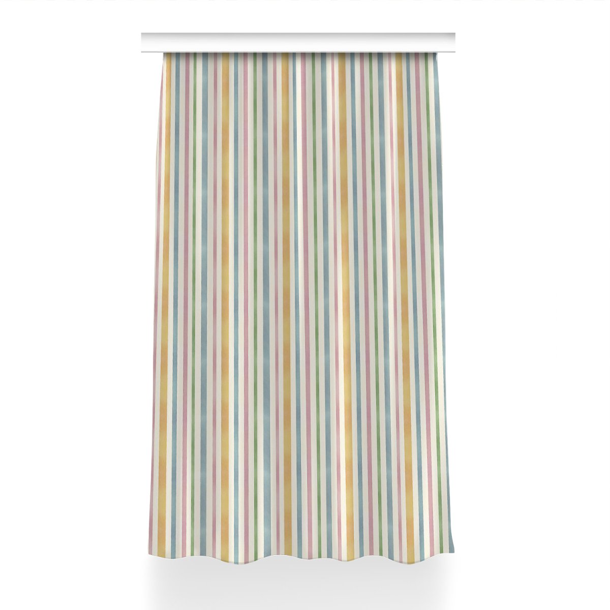 Zasłona na taśmę do pokoju 150x230 Kolorowe linie, Fabricsy