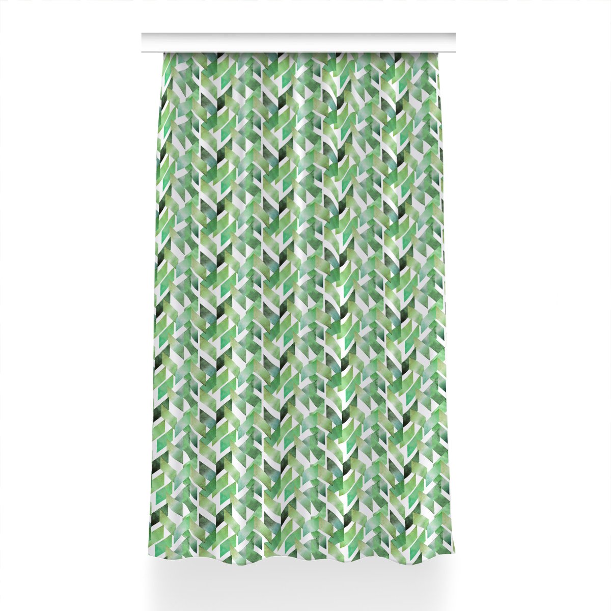 Zasłona Bałaganiarska jodełka do sypialni 150x240, Fabricsy