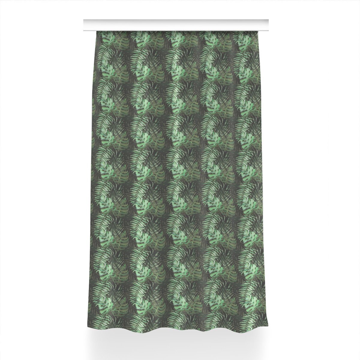 Zasłona wzór Tropikalna Monstera do pokoju 150x240, Fabricsy
