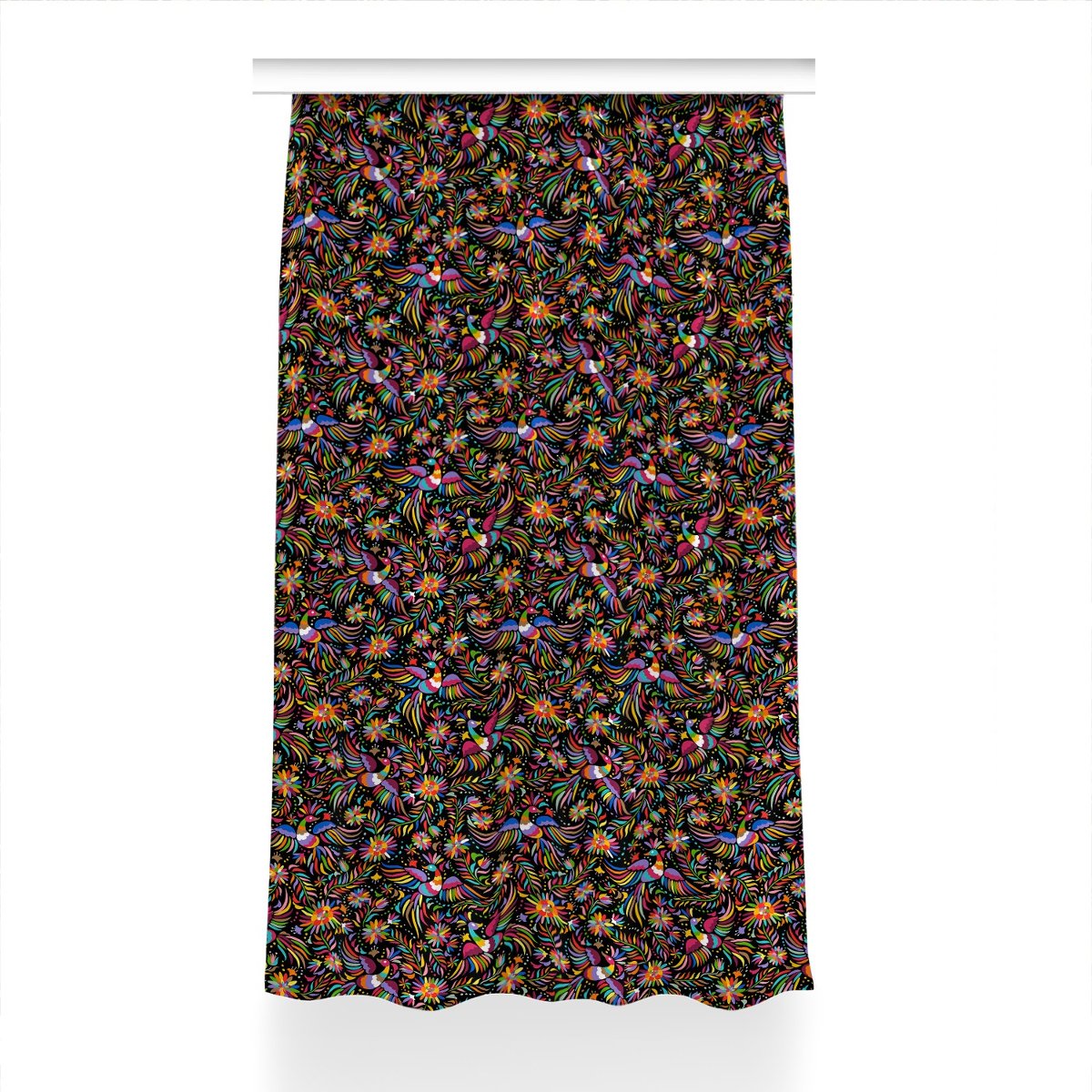 Zasłona z grafiką kolory Meksykańskie styl 150x240, Fabricsy