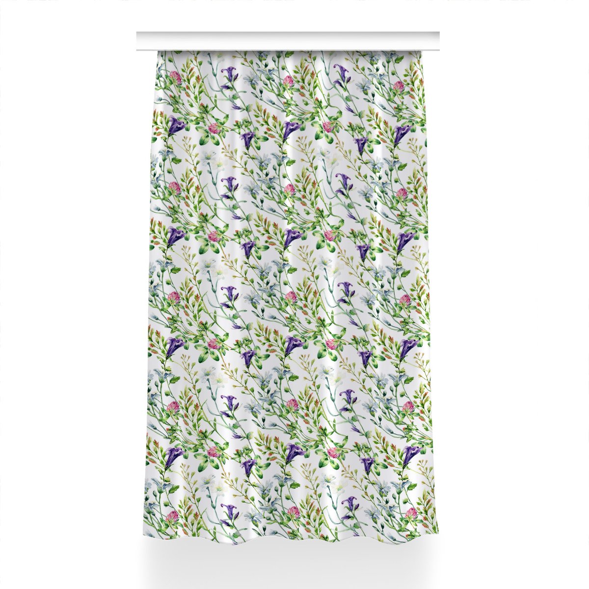 Zasłona do salonu do pokoju 150x240 Polne kwiaty, Fabricsy