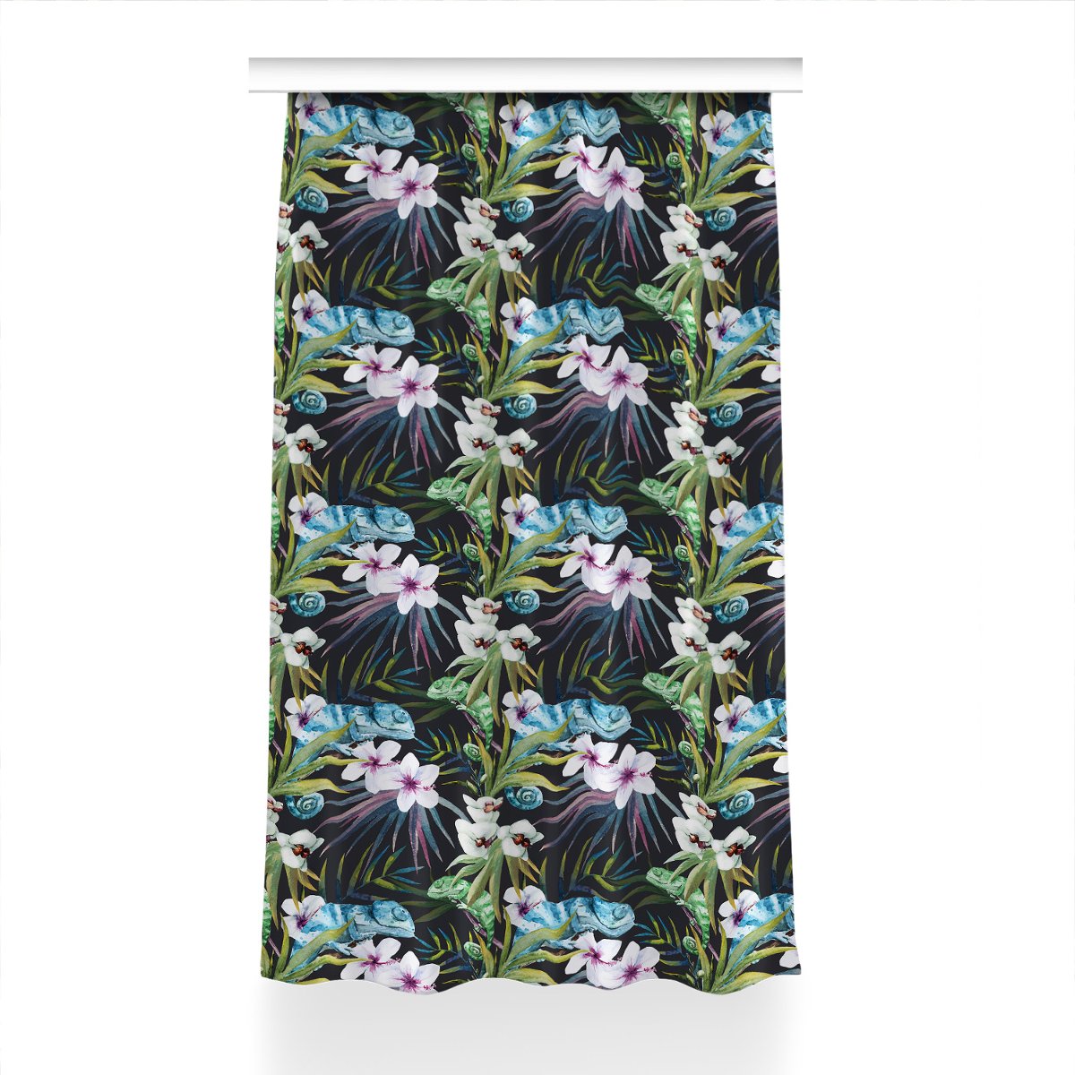 Zasłona dekor do pokoju 150x240 Niebieski kameleon, Fabricsy