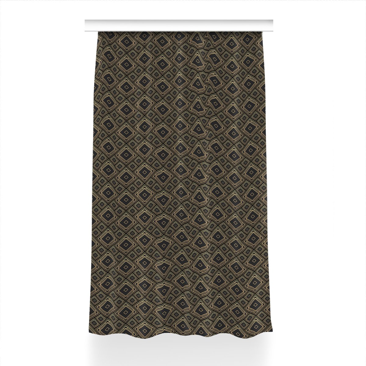 Zasłona na taśmę wzór 150x240 Geometryczna iluzja, Fabricsy