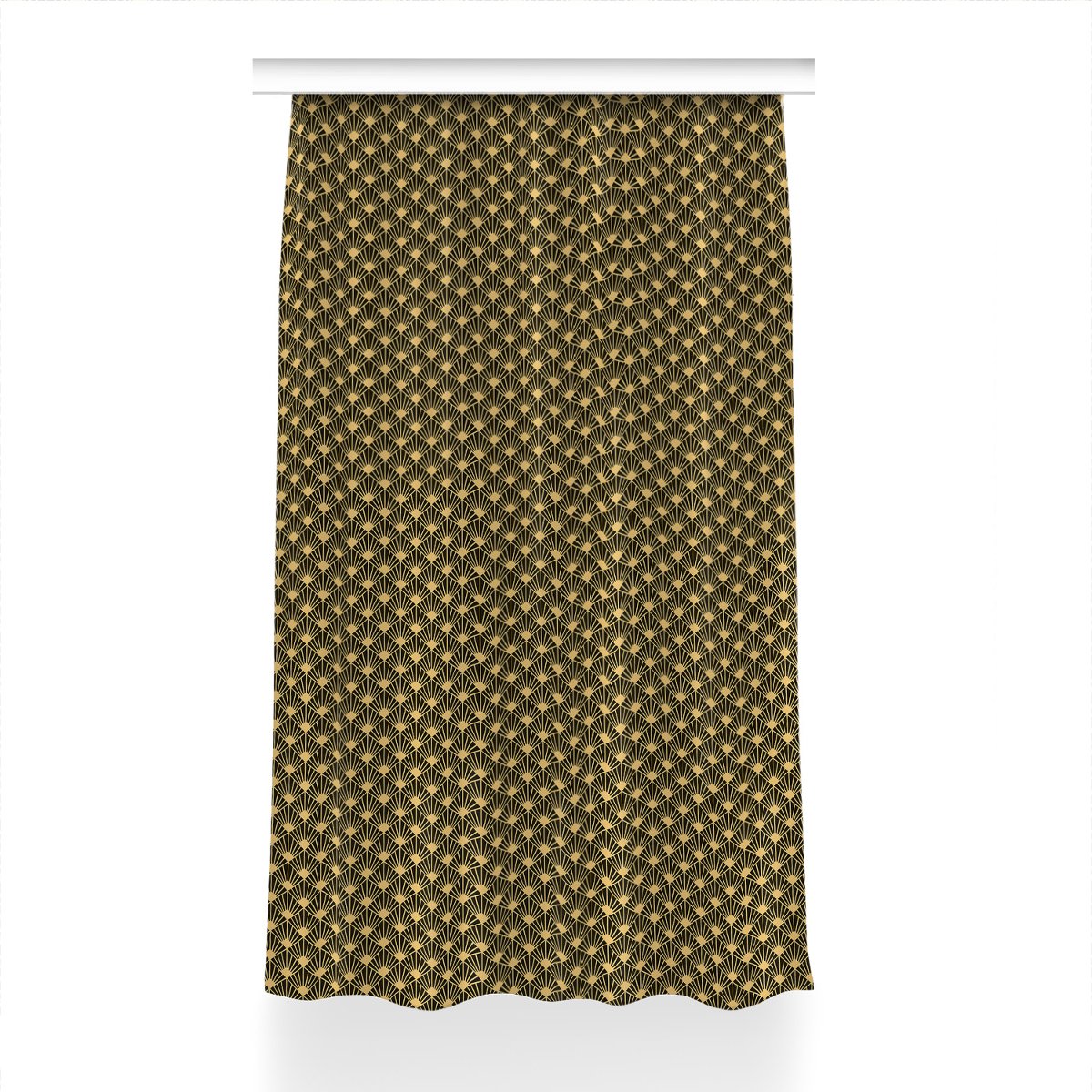 Zasłona na taśmę do pokoju wzór 150x240 Art deco, Fabricsy