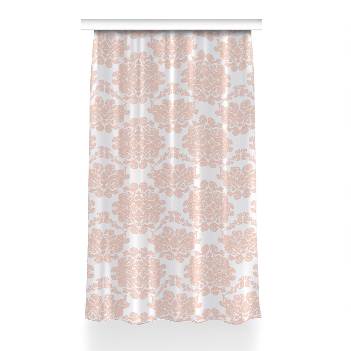 Zasłona z grafiką gotowa 150x240 cm Kwiat ornament, Fabricsy