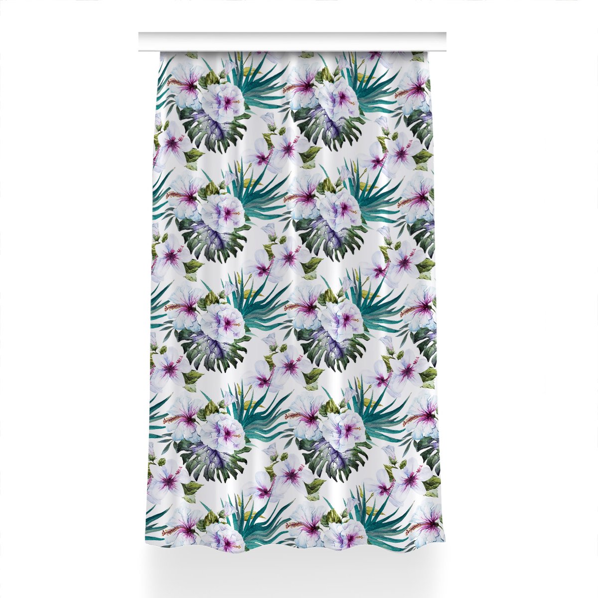 Zasłona na taśmę dekor 150x240 Tropikalna przyroda, Fabricsy