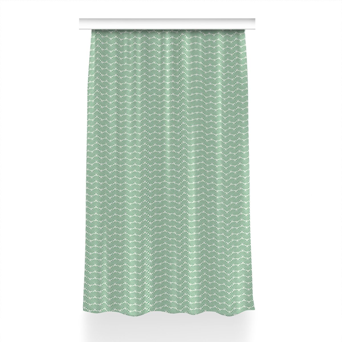 Zasłona na taśmę do salonu wzór 150x240 Art deco, Fabricsy