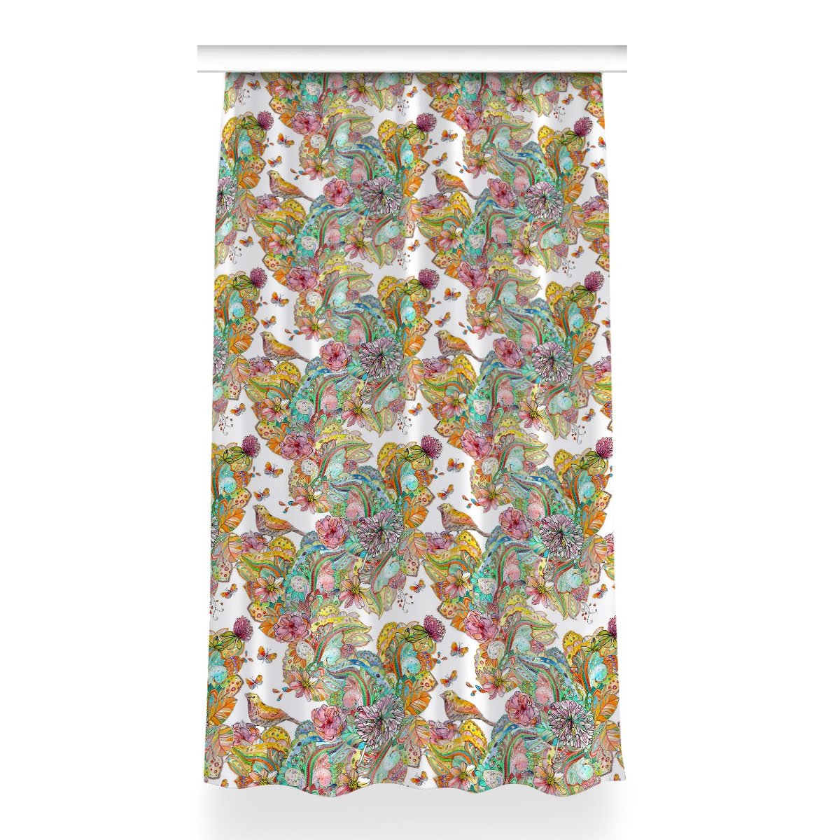 Zasłona przelotki Mandala Wzór do sypialni 150x260, Fabricsy