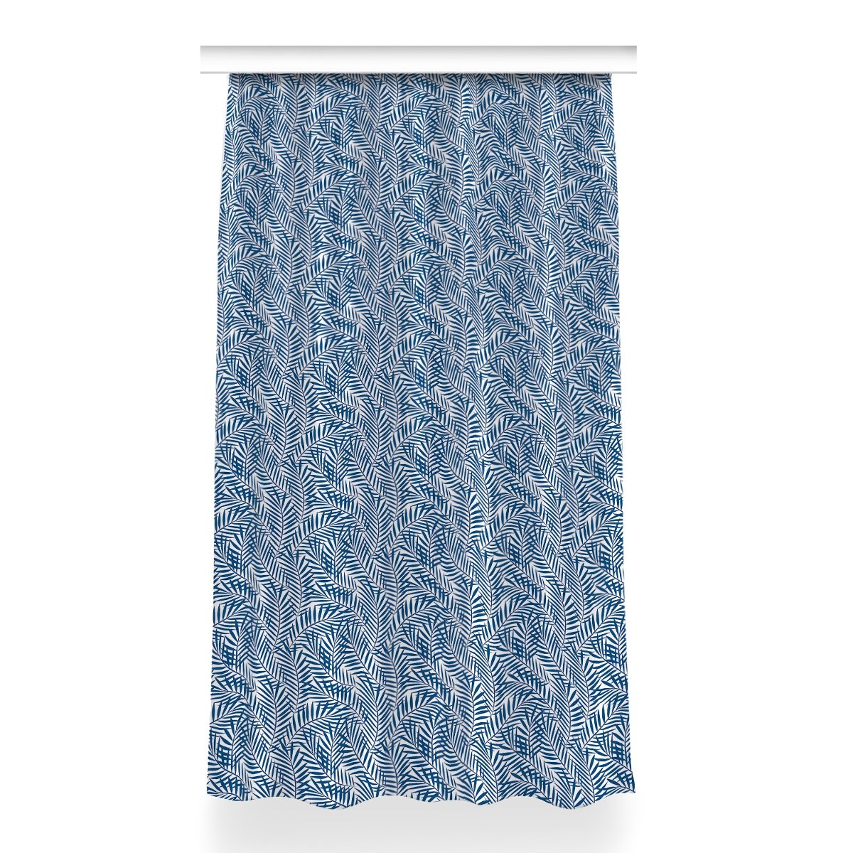 Zasłona przelotki Geometryczne liście wzór 150x260, Fabricsy