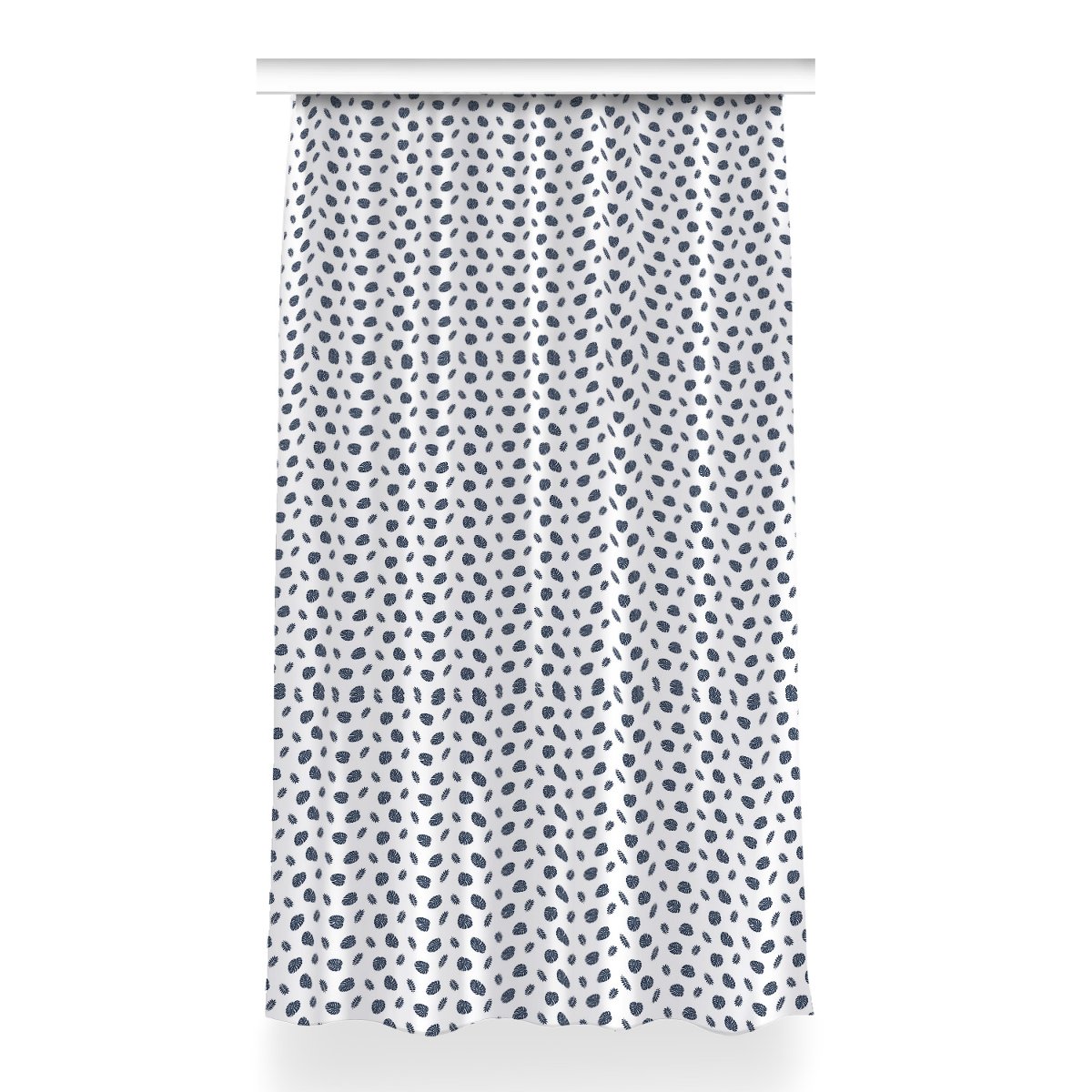 Zasłona gotowa Liście tropikalne do pokoju 150x260, Fabricsy