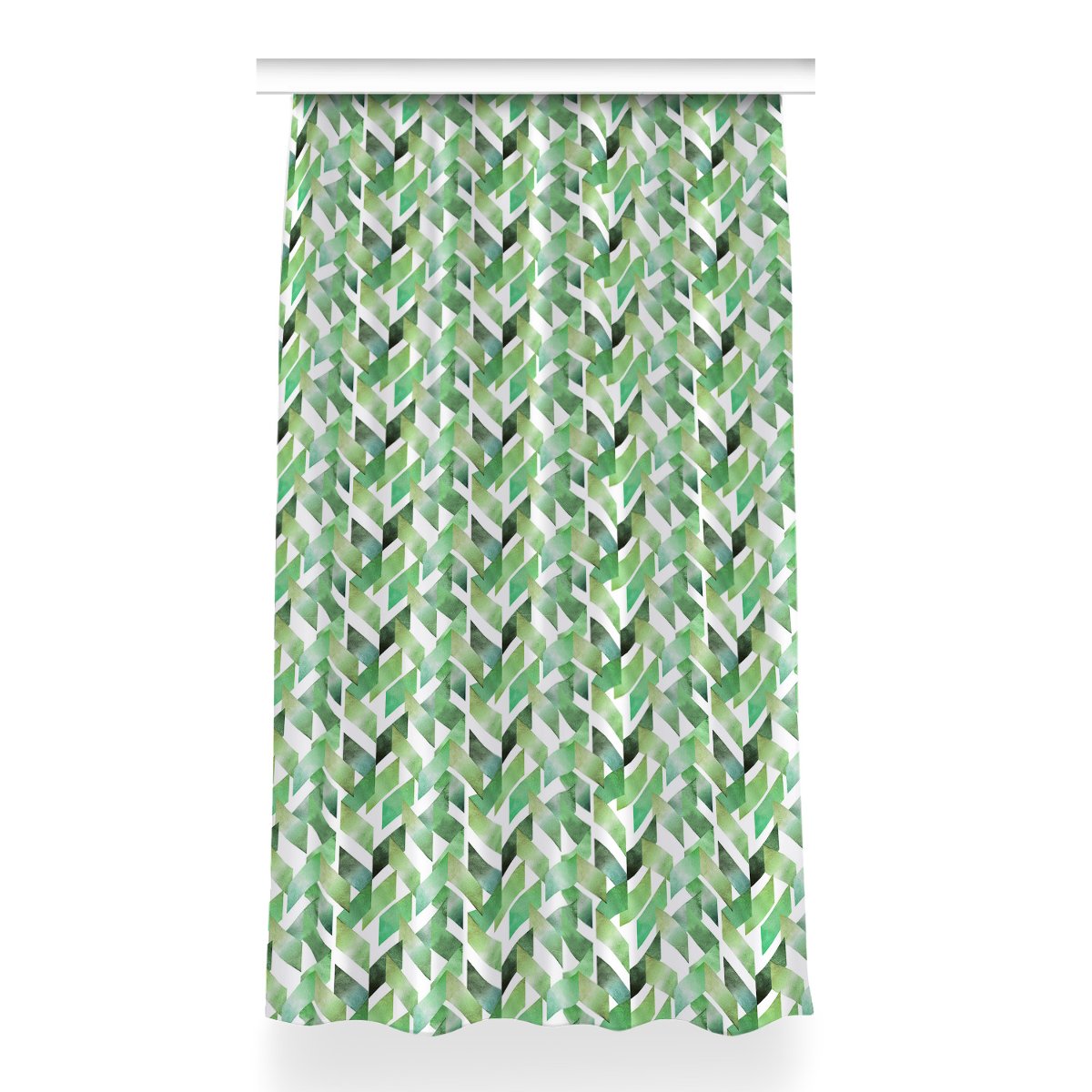 Zasłona Bałaganiarska jodełka do sypialni 150x260, Fabricsy