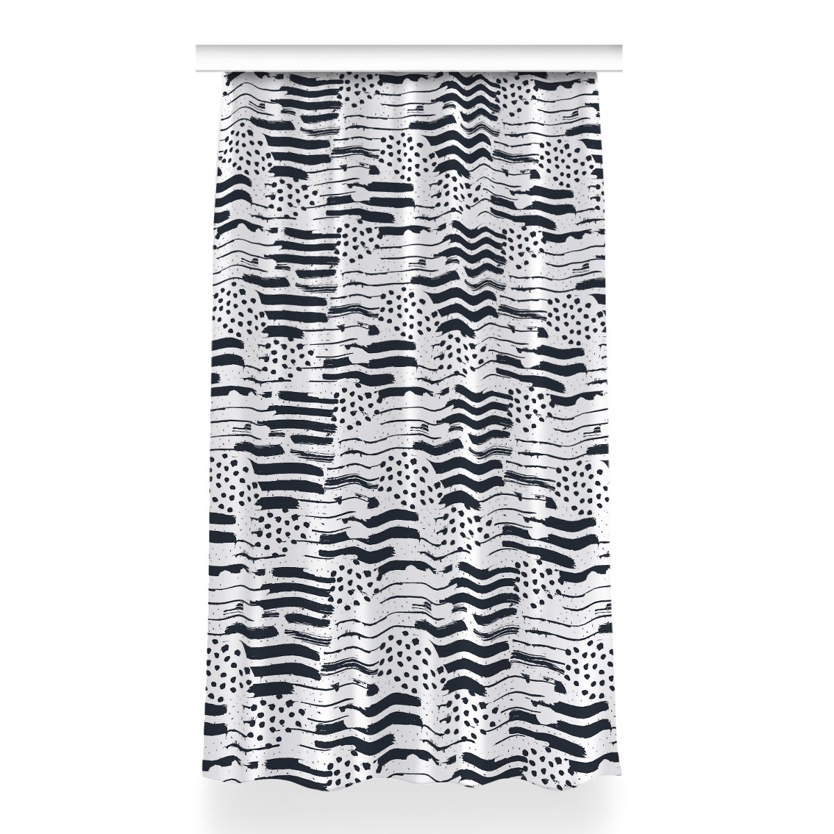 Zasłona przelotki Malarstwo abstrakcyjne 150x260, Fabricsy