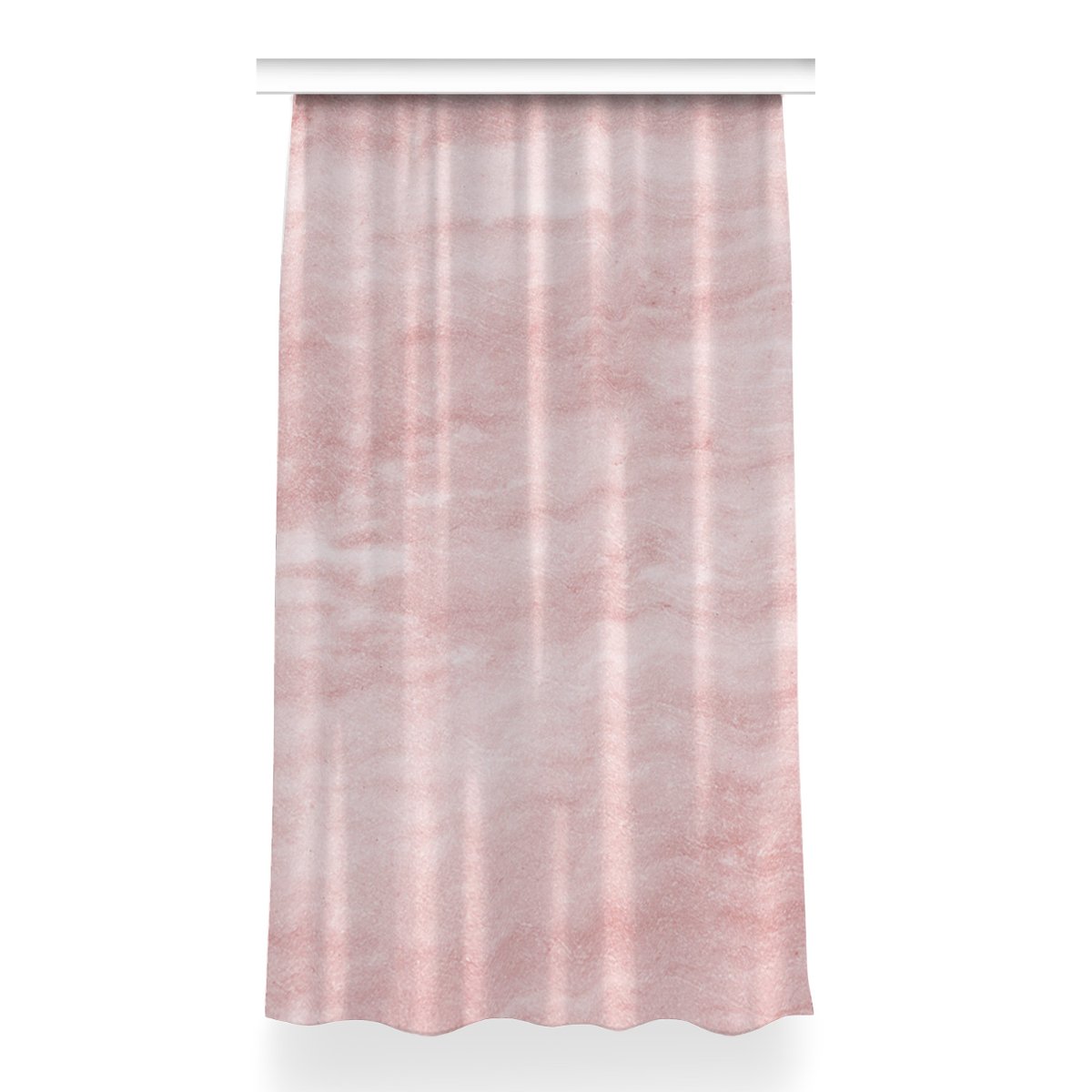 Zasłona z nadrukiem gotowa Różowa tekstura 150x260, Fabricsy