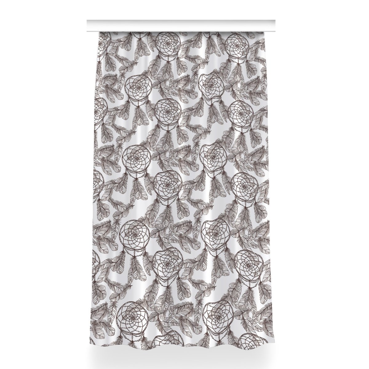 Zasłona z grafiką gotowa Łapacz snów wzór 150x260, Fabricsy