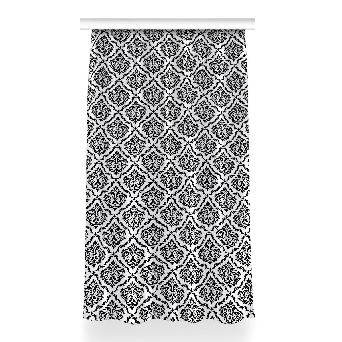 Zasłona z grafiką kolory Damask do pokoju 150x260, Fabricsy
