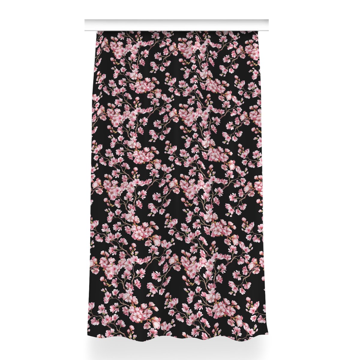 Zasłona do pokoju Kwiaty wiśni do sypialni 150x260, Fabricsy