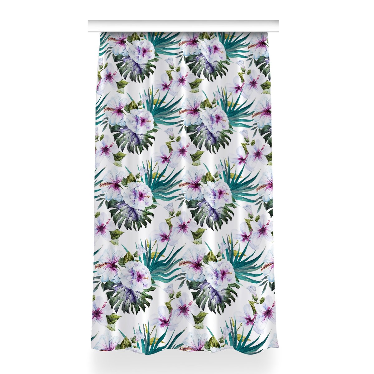 Zasłona gotowa Tropikalna przyroda wzór 150x260 cm, Fabricsy